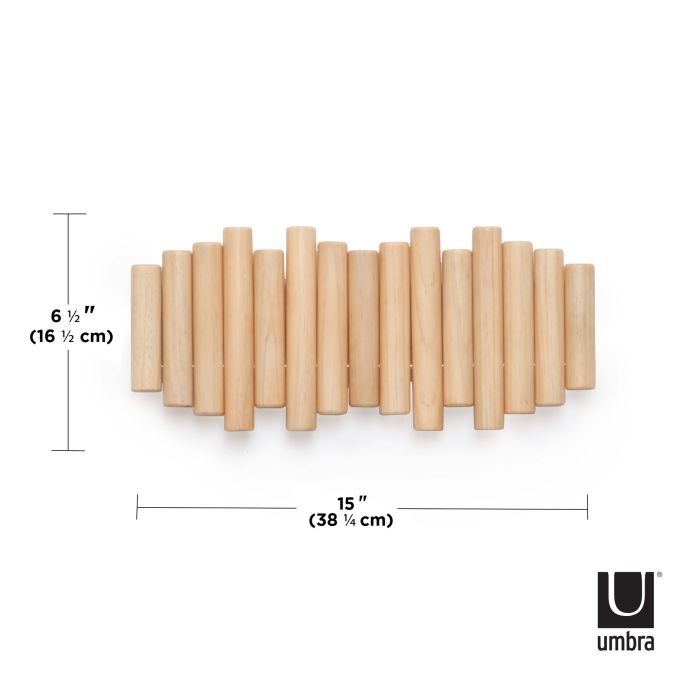 UMBRA PICKET RAIL HOOK NATURAL