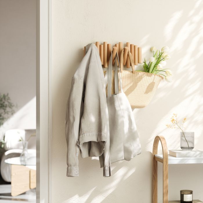 UMBRA PICKET RAIL HOOK NATURAL