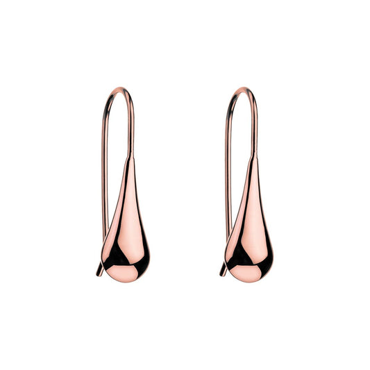 NAJO TEARDROP EARRING ROSE GOLD PLATED