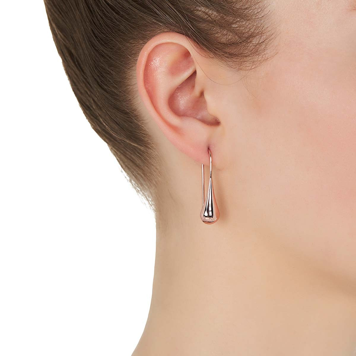 NAJO TEARDROP EARRING ROSE GOLD PLATED