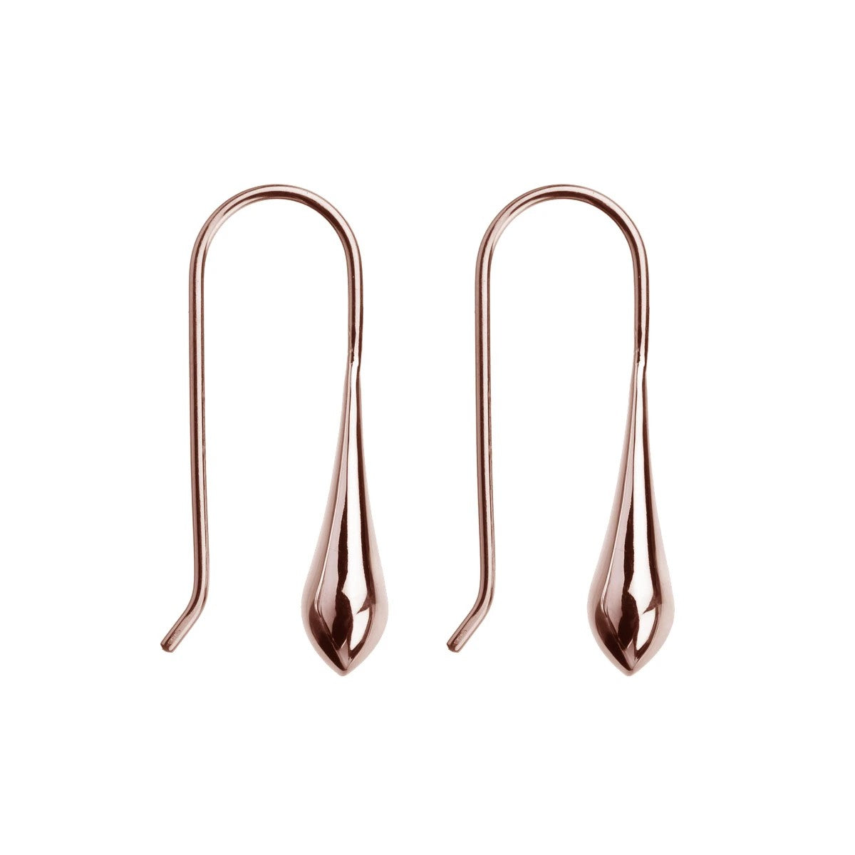 NAJO TEARDROP EARRING ROSE GOLD PLATED