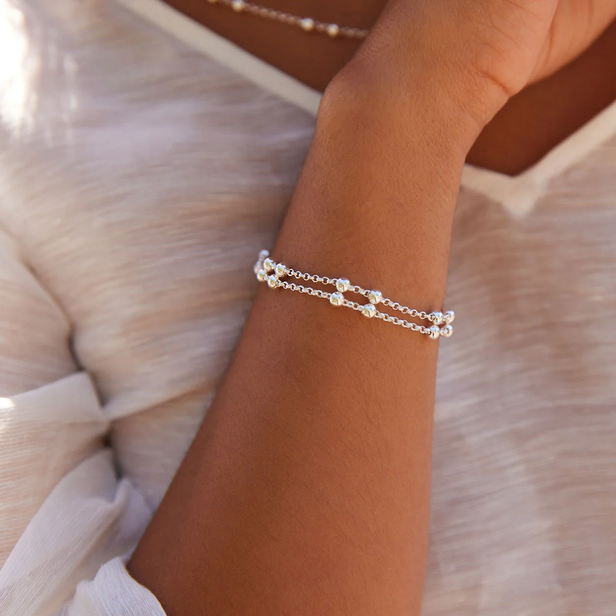 NAJO DOUBLE STRAND MATTINA BRACELET