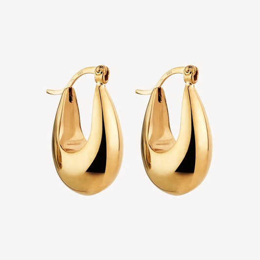 NAJO CLOUDLAND HOOP EARRING GOLD