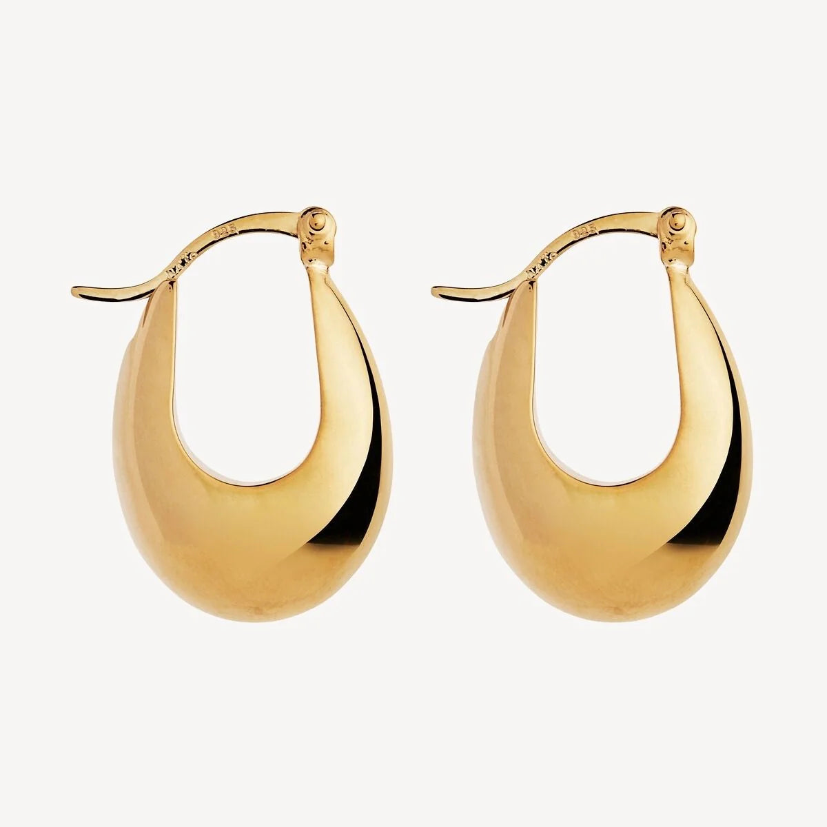 NAJO CLOUDLAND HOOP EARRING GOLD