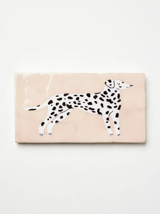 JONES & CO PUP DALMATION TILE