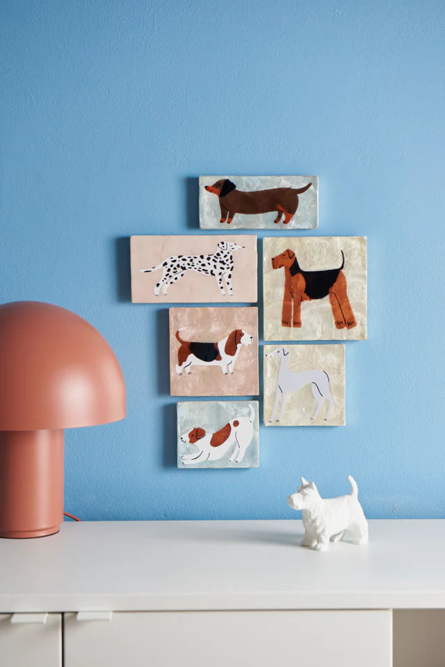 JONES & CO PUP DALMATION TILE