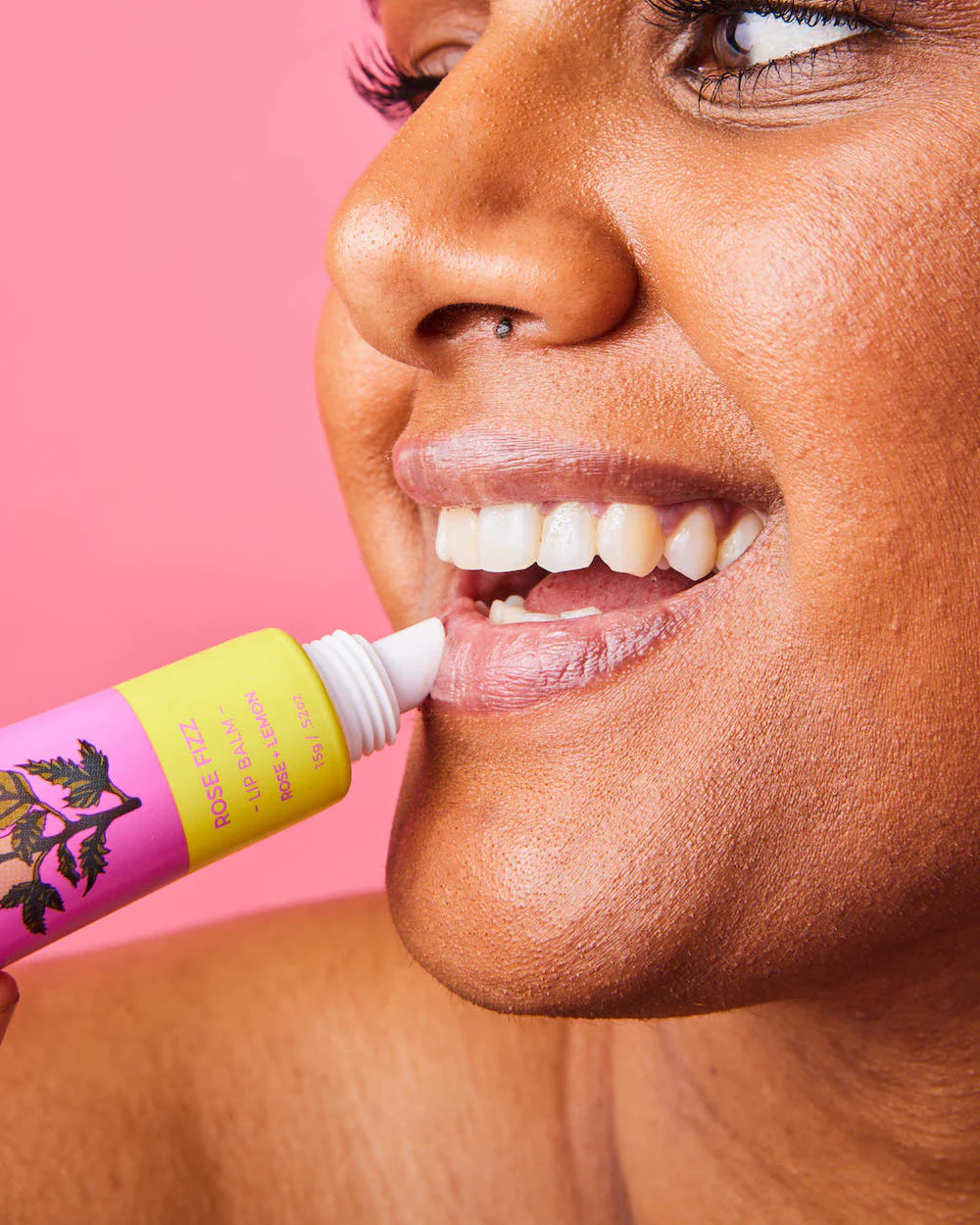 BOPO LIP BALM ROSE FIZZ