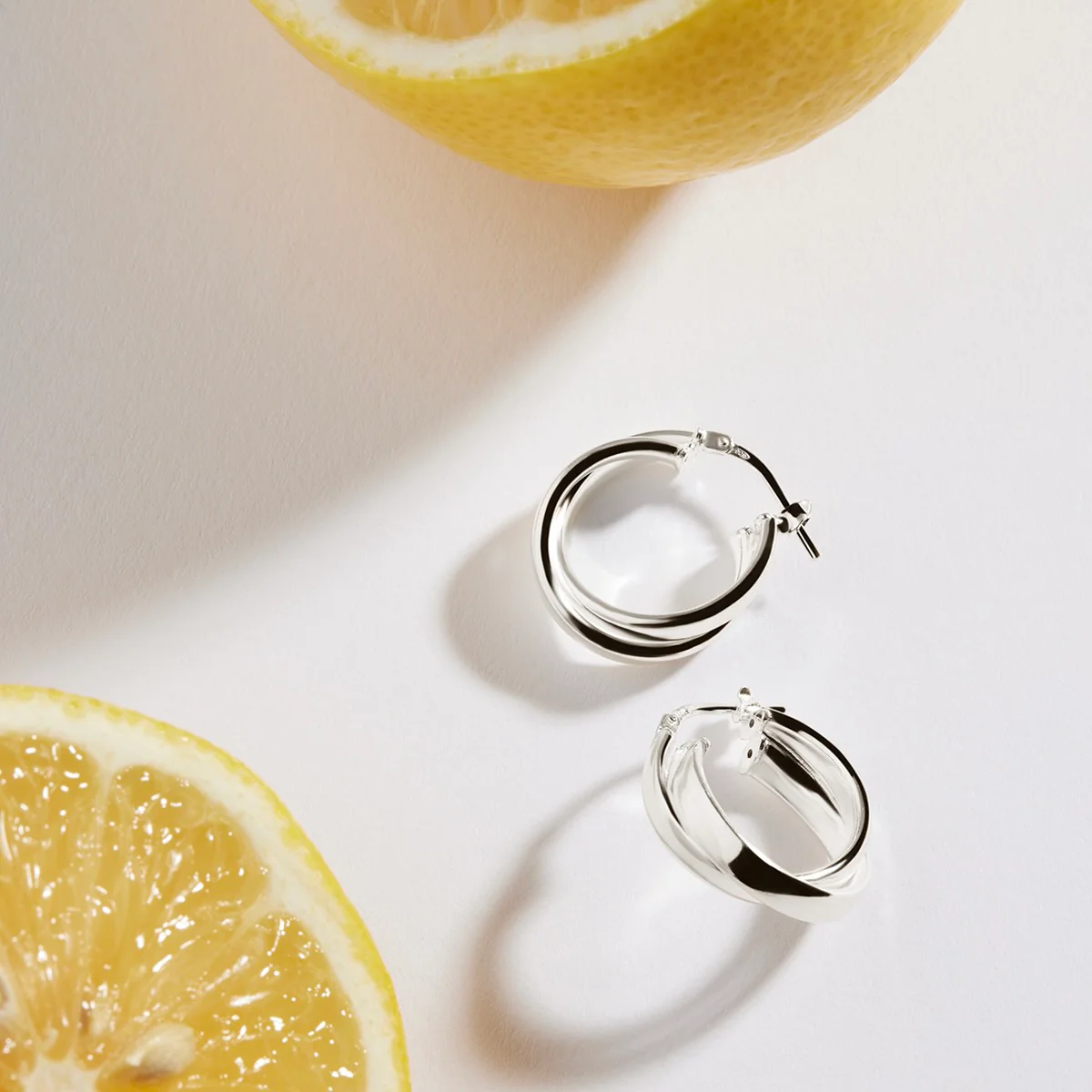 NAJO SUNSHINE HOOP EARRINGS