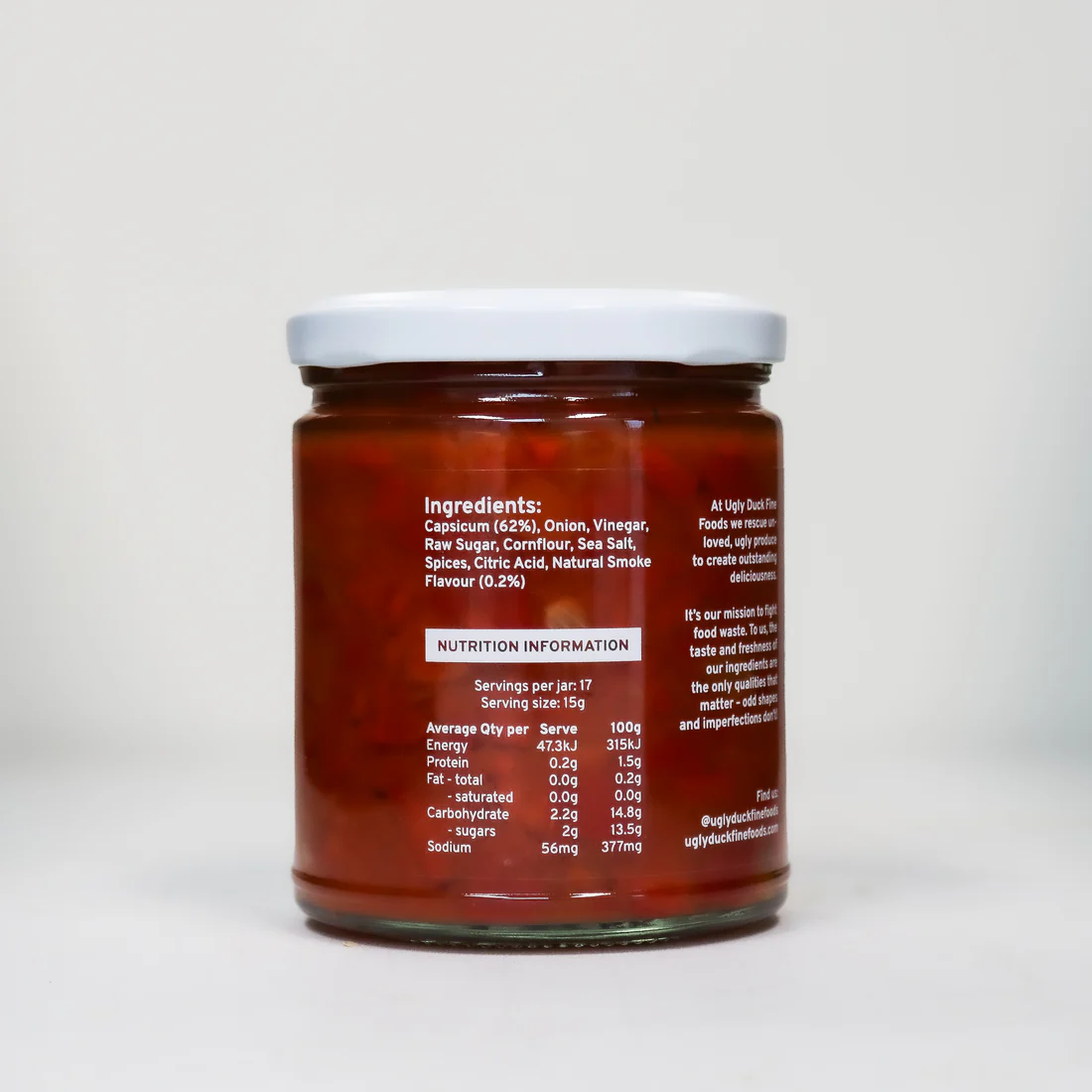 UGLY DUCK SMOKEY CAPSICUM SALSA