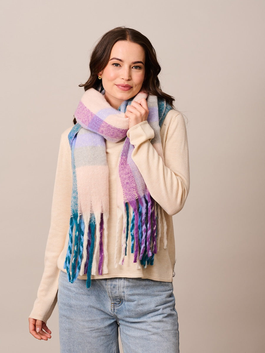 VALMOREL SCARF PINK