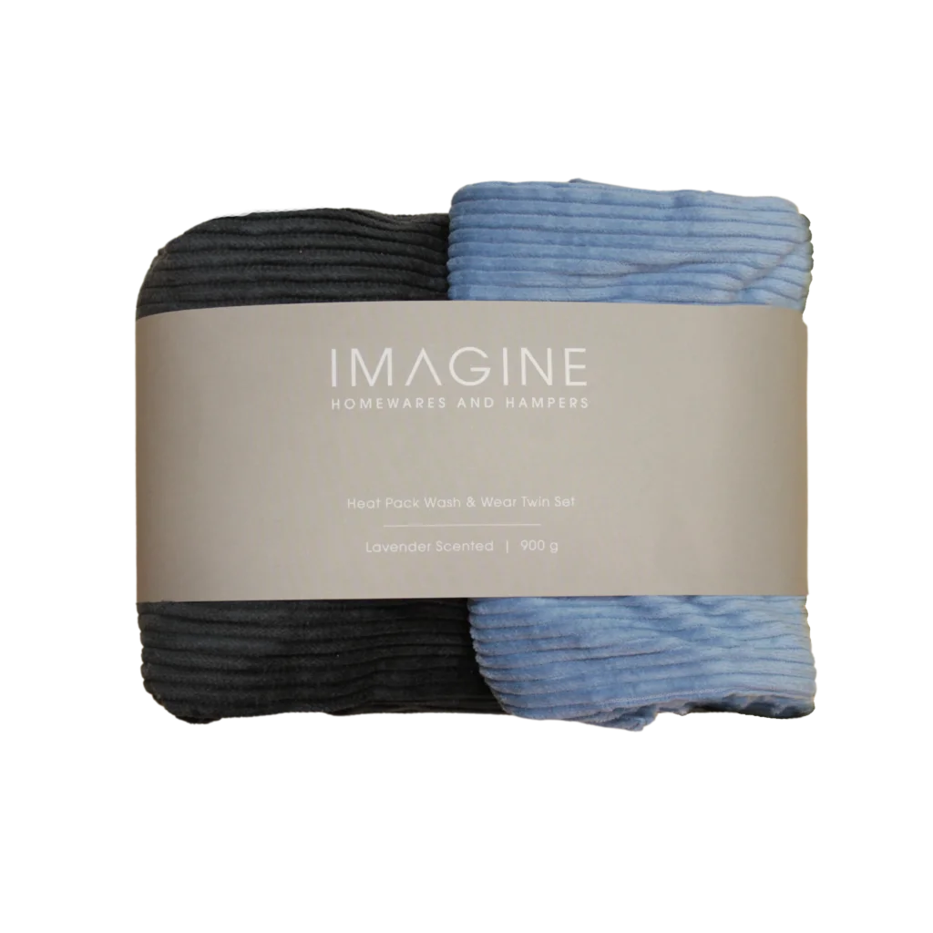 TWIN SET HEAT PACK CHARCOAL/ASH BLUE