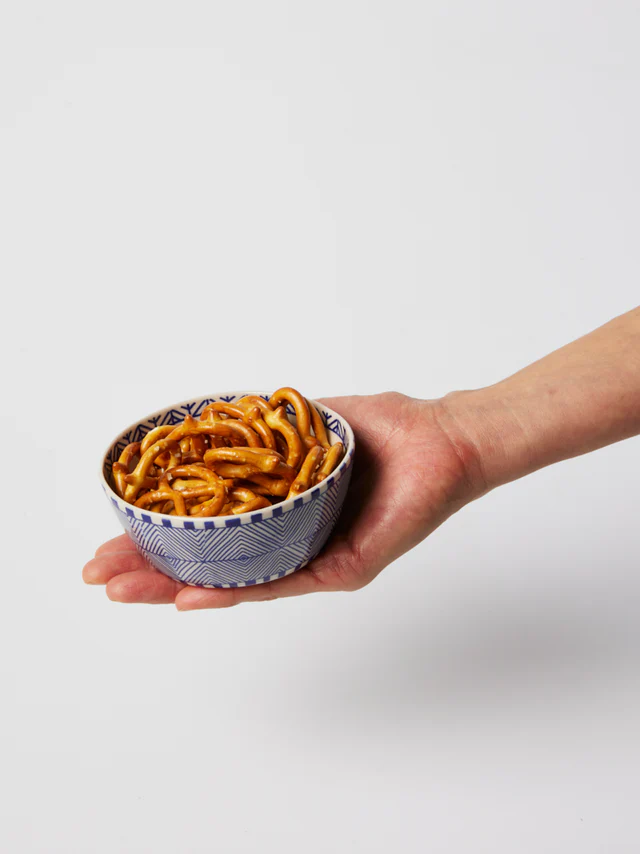 JONES & CO CARAVAN SNACK BOWL INDIGO