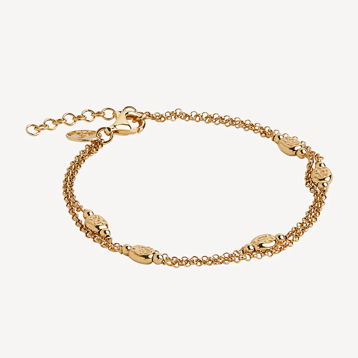 NAJO VOLARE LAYERED BRACELET GOLD