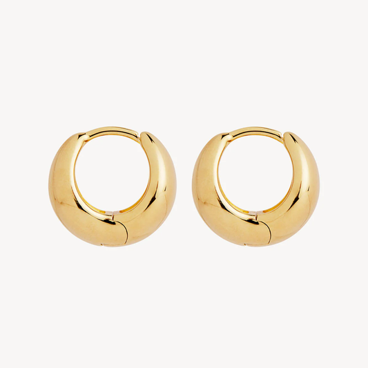 NAJO LA MUSE HUGGIE EARRING GOLD
