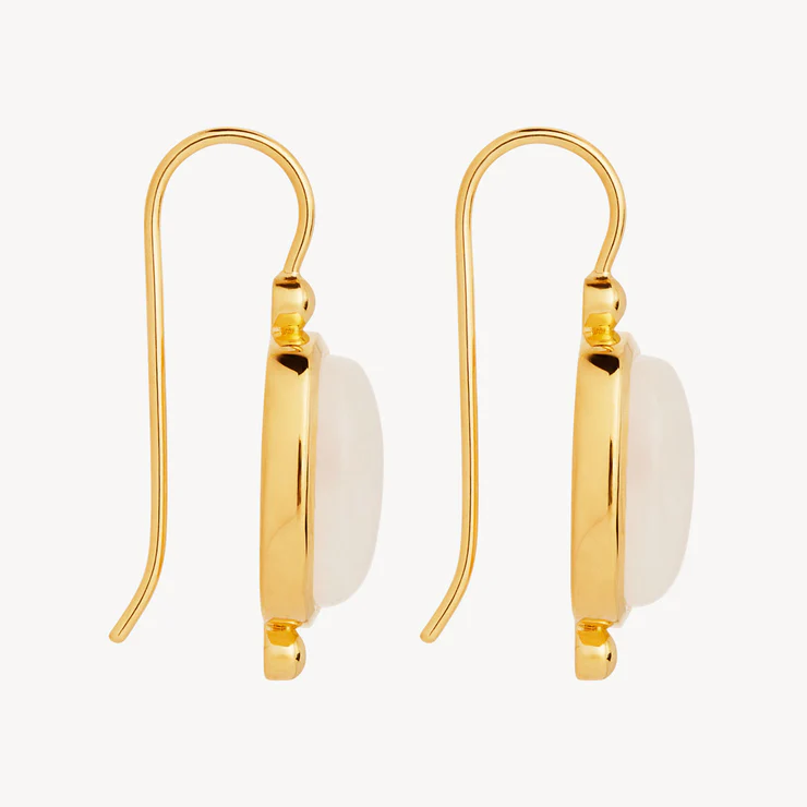 NAJO FLEUR RAINBOW MOONSTONE EARRING