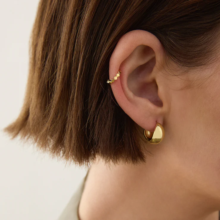 NAJO LATTICE EAR CUFF