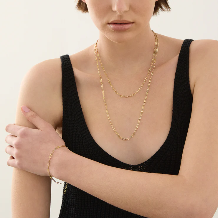 NAJO RIVIERE NECKLACE GOLD
