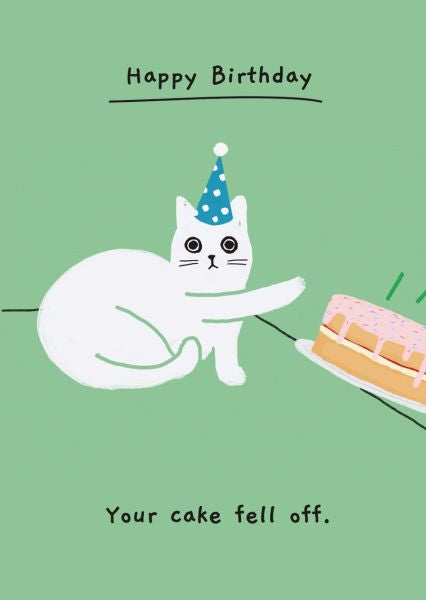 OHH DEER YOUR CAKE FELL OFF