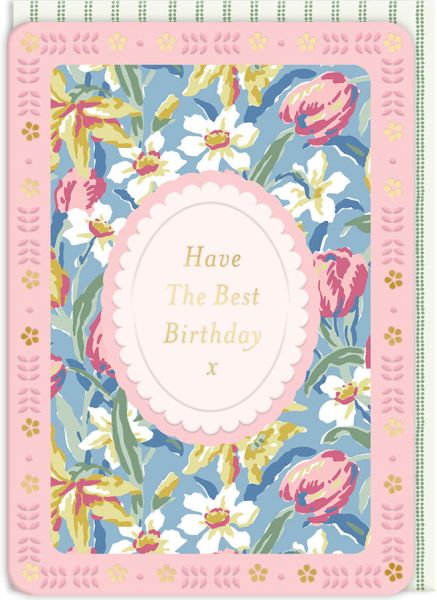 LAURA ASHLEY CARD TULIP