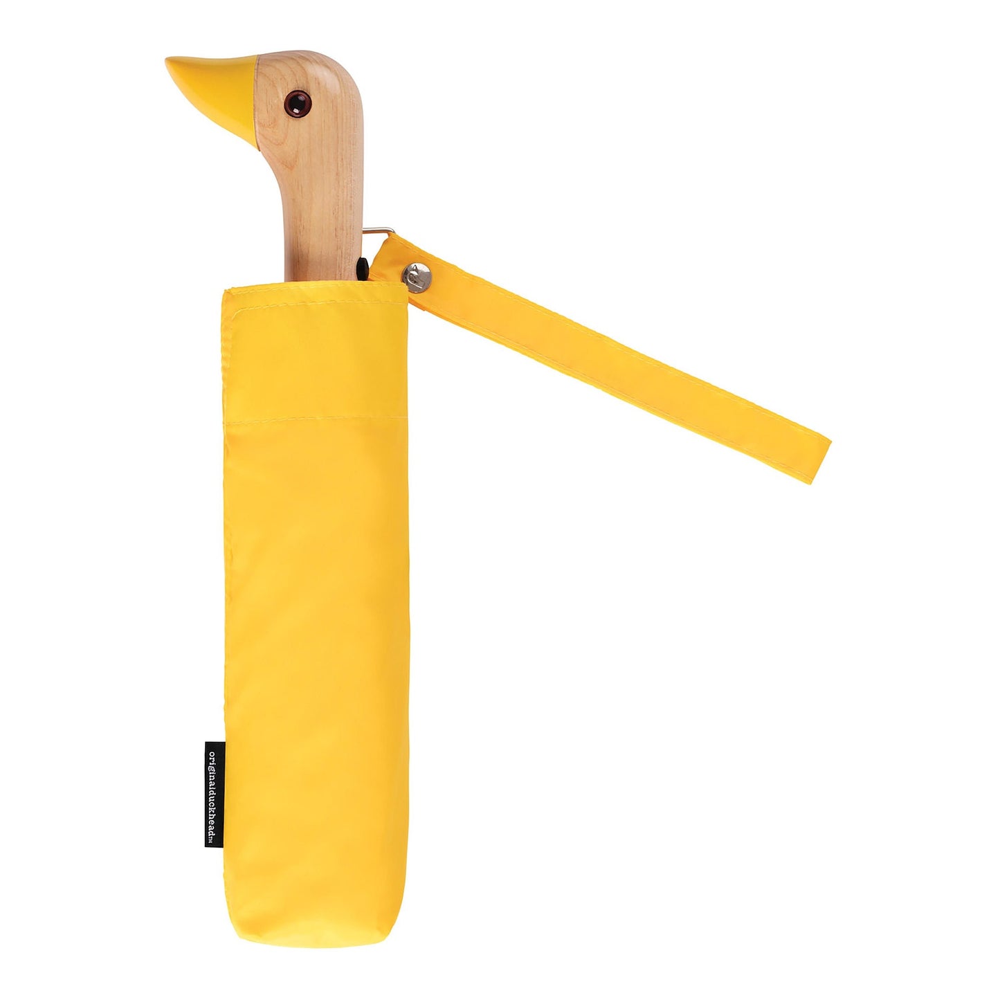 DUCK UMBRELLA COMPACT YELLOW