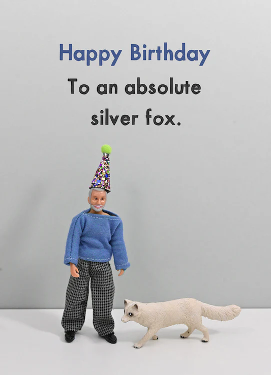 BOLD & BRIGHT CARD SILVER FOX
