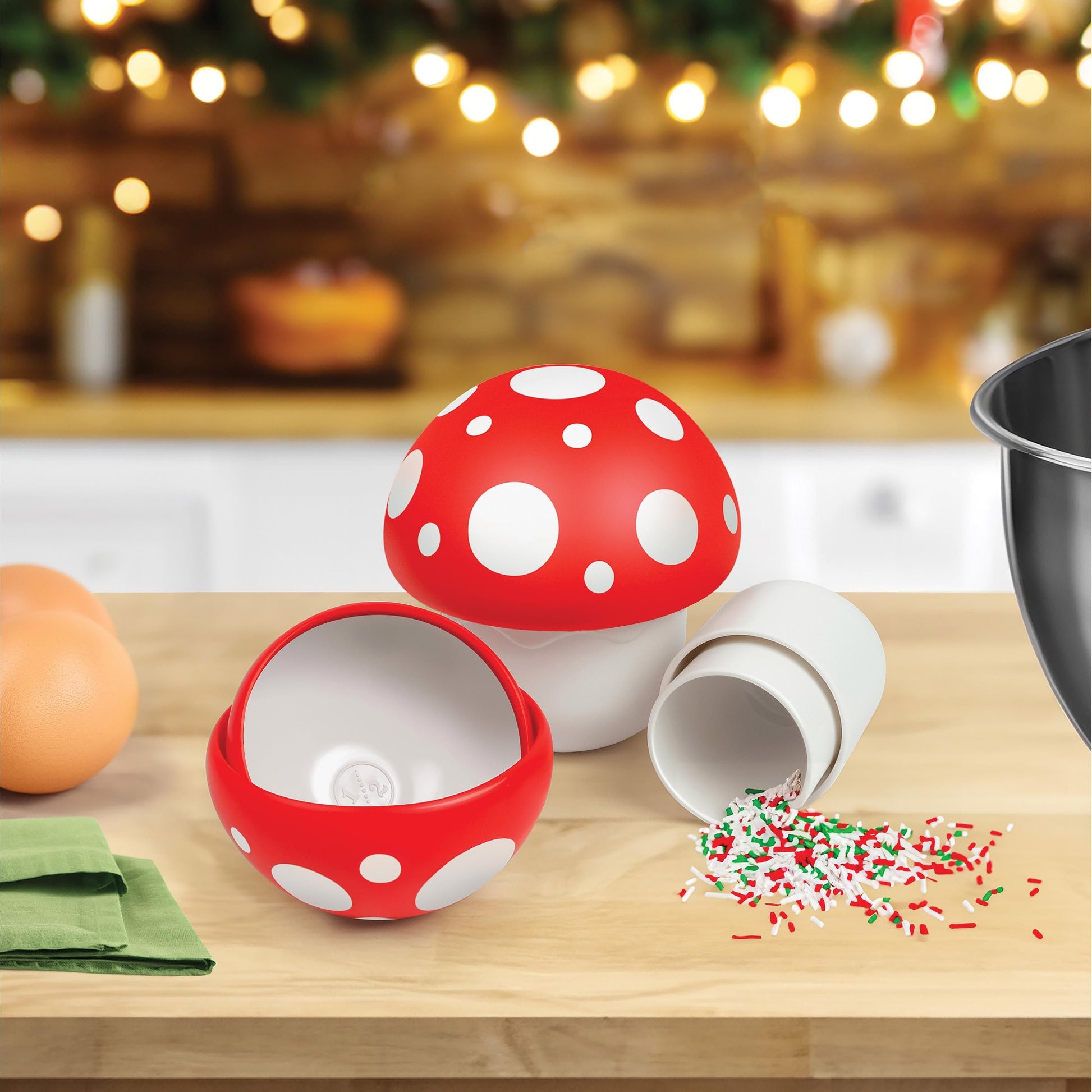 FRED MUSHROOM NESTING MEASURING CUPS