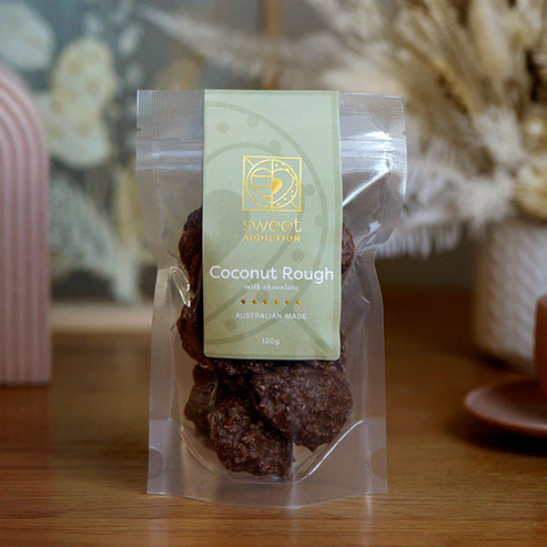 SWEET ADDICTION MILK CHOCOLATE COCONUT ROUGH