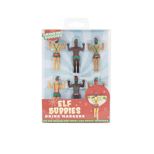 ELF BUDDIES DRINK MARKERS SET 4