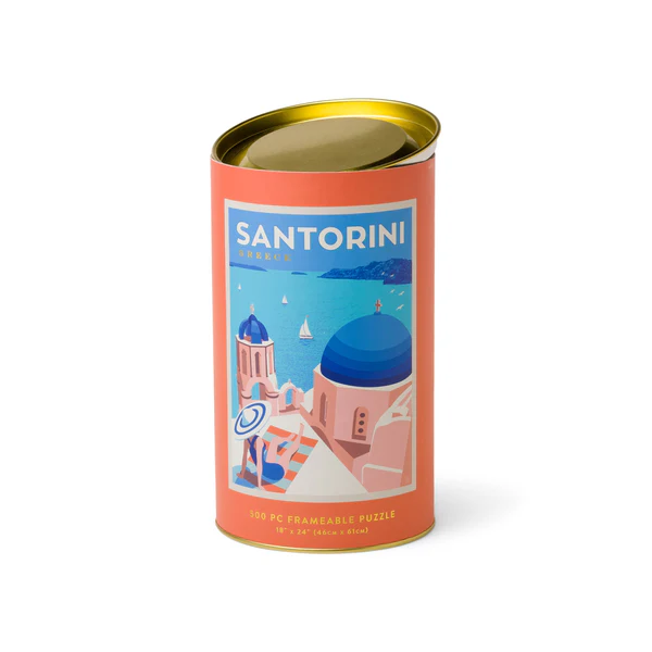 DESIGNWORKS INK PUZZLE IN TUBE 500PC SANTORINI