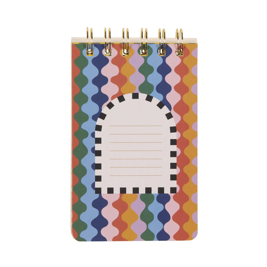 DESIGNWORKS INK TWIN WIRE NOTEPAD MOON PHASES