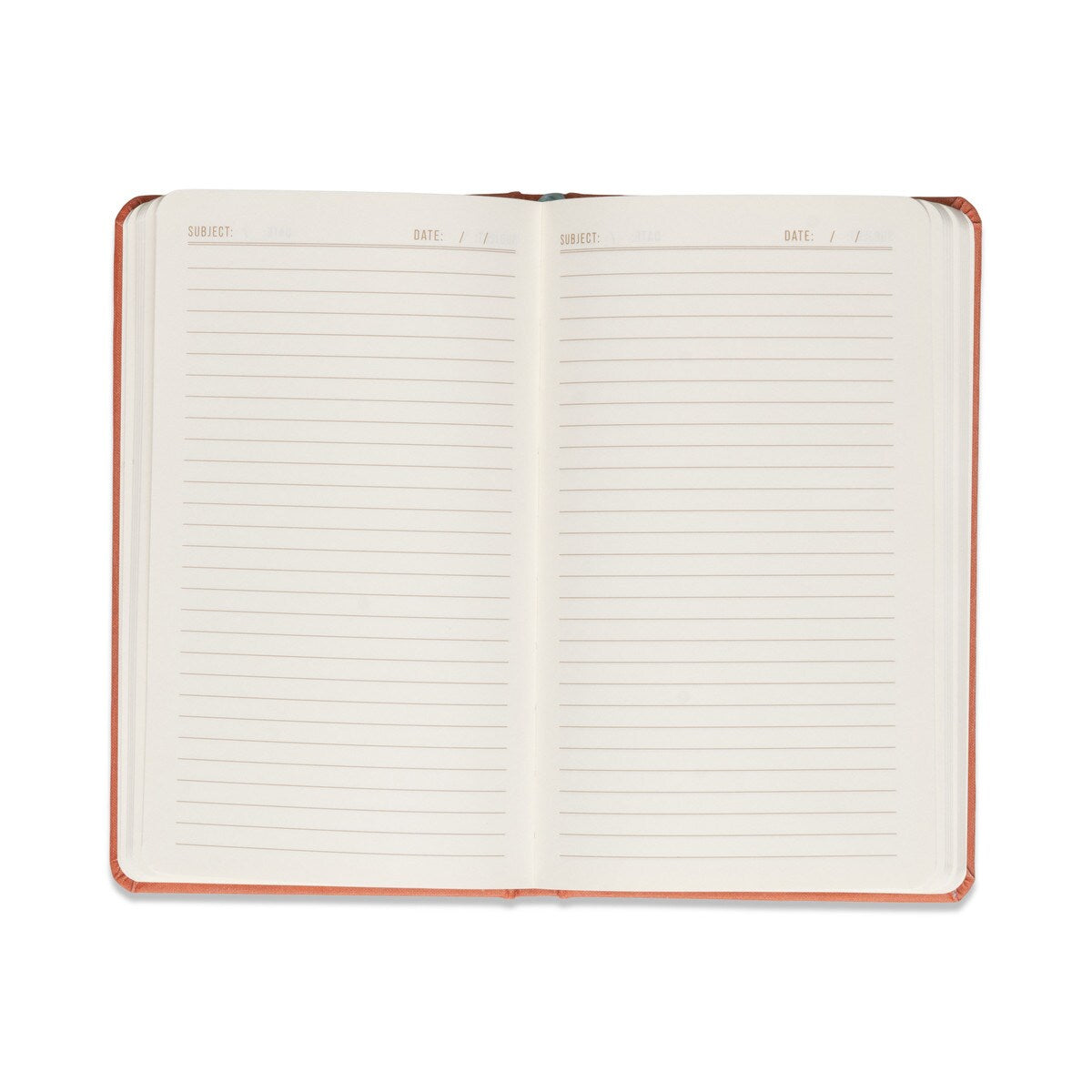 DESIGNWORKS INK CLOTH COLOURED JOURNAL - TERACOTTA SUN