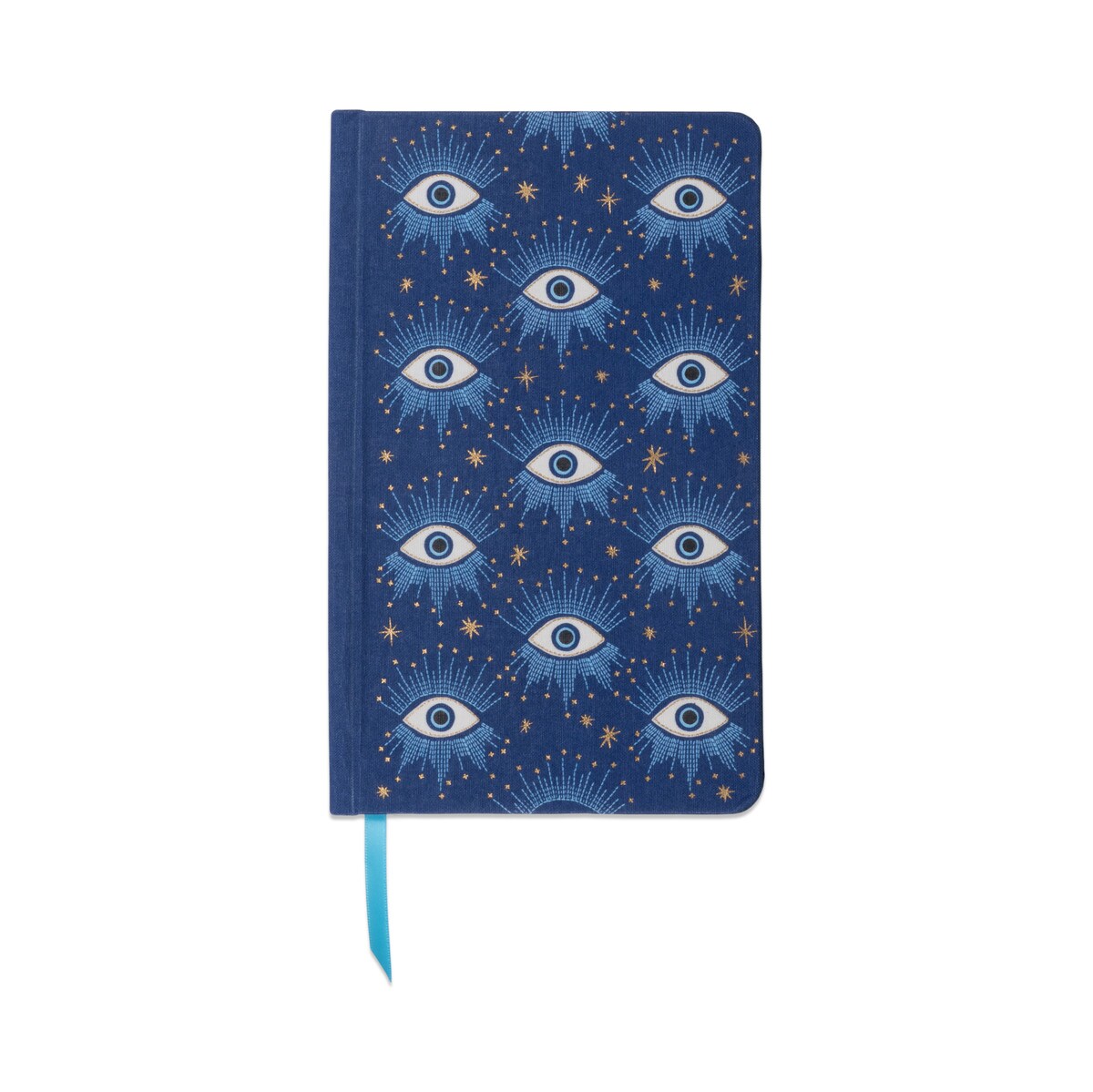 DESIGNWORKS INK CLOTH COLOURED JOURNAL - STARRY EYED