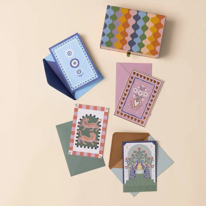 DESIGNWORKS INK NOTECARD SET 16 - ADOPO