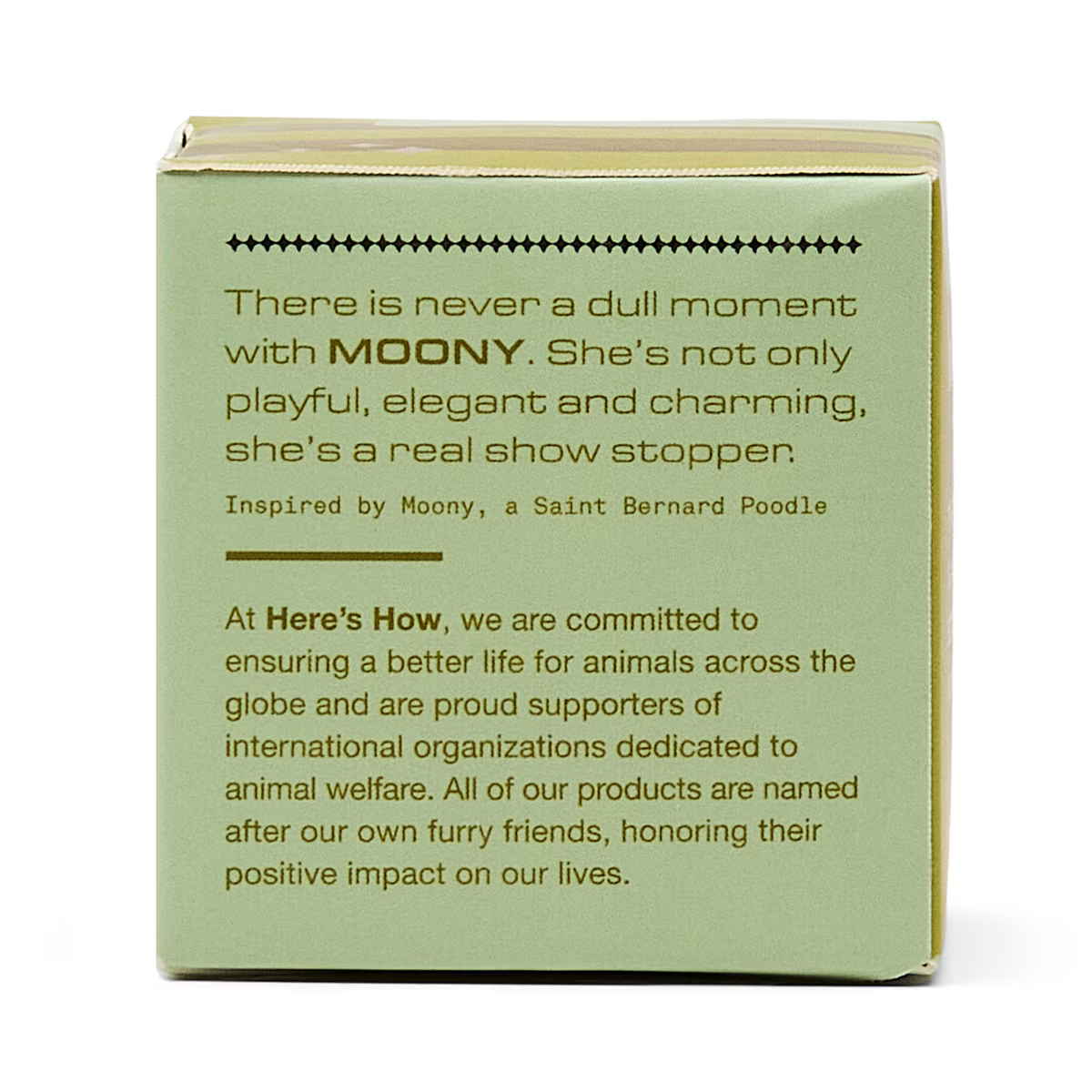 HERE'S HOW THE MOONY GLASS BOTTLE STOPPER - OLIVE