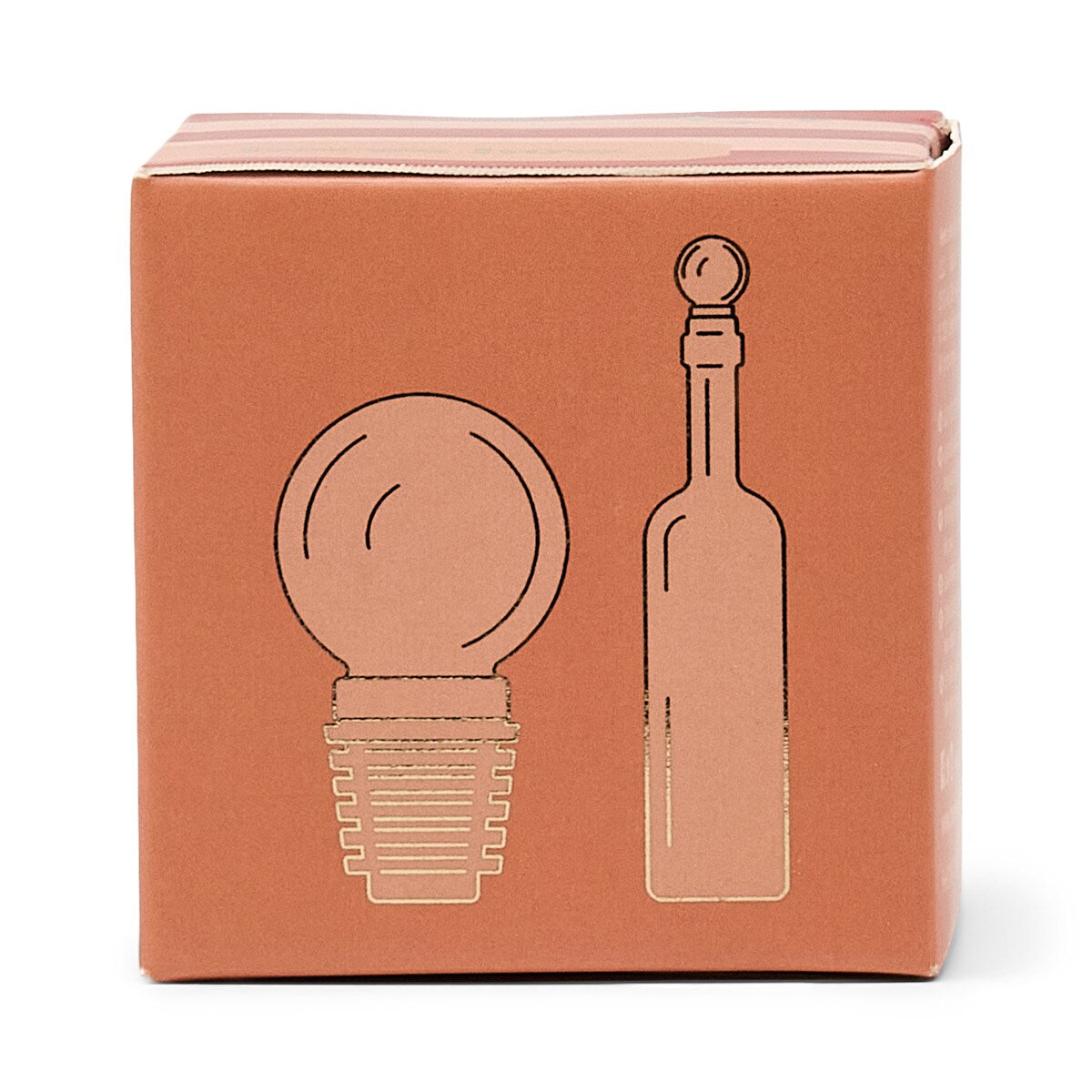 HERE'S HOW THE MOONY GLASS BOTTLE STOPPER - AMBER