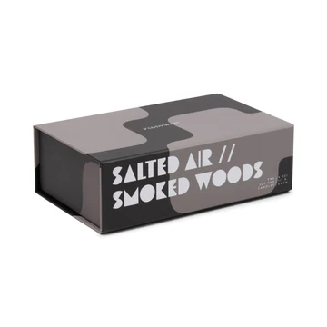 PADDYWAX 2 JIGSAW CANDLES - SALTED AIR & SMOKED WOODS