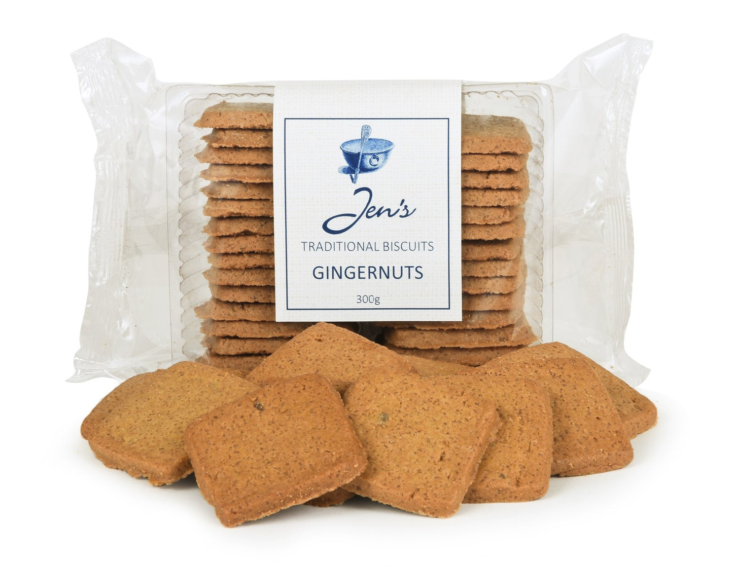 JENS TRADITONAL BISCUITS GINGERNUT COOKIES