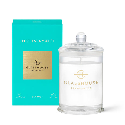 GLASSHOUSE MINI CANDLE LOST IN AMALFI 60G