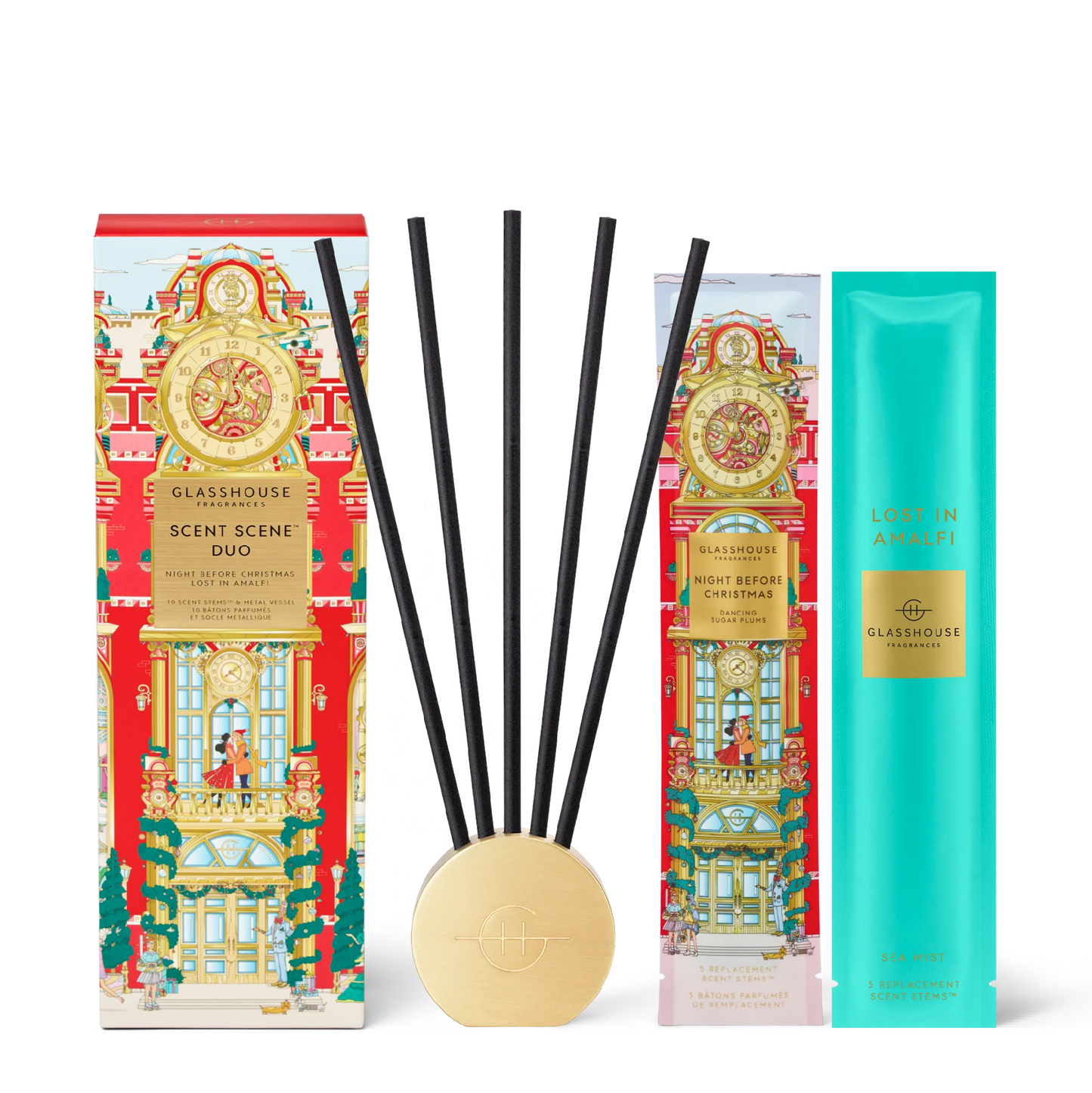 GLASSHOUSE CHRISTMAS SCENT SCENE DUO