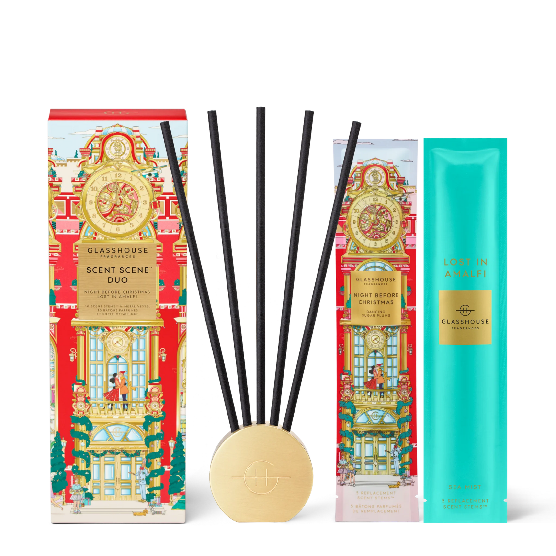 GLASSHOUSE CHRISTMAS SCENT SCENE DUO