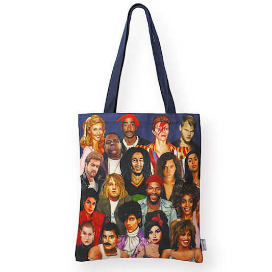 LALA TOTE BAG TRIBUTE ARTISTS MUSIC EDITION