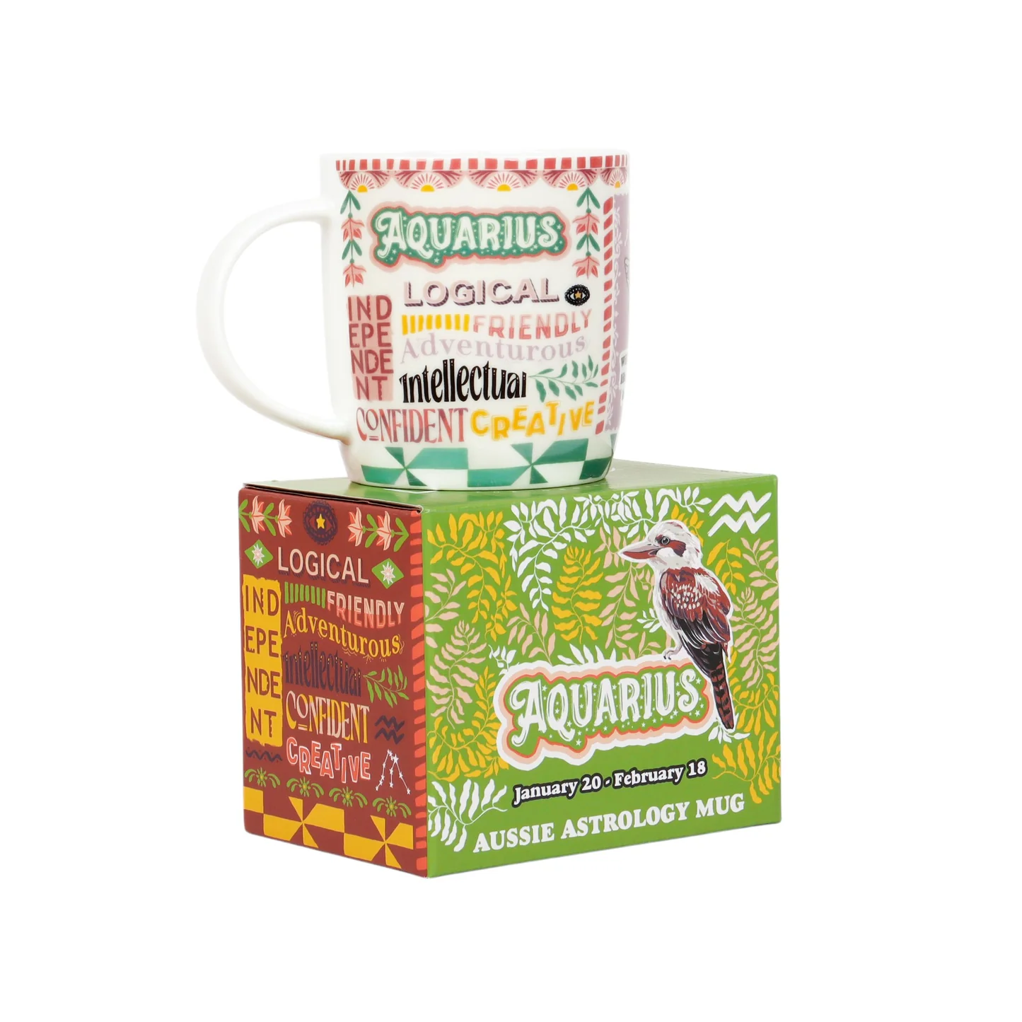 LALA AUSSIE ASTROLOGY MUG AQUARIUS
