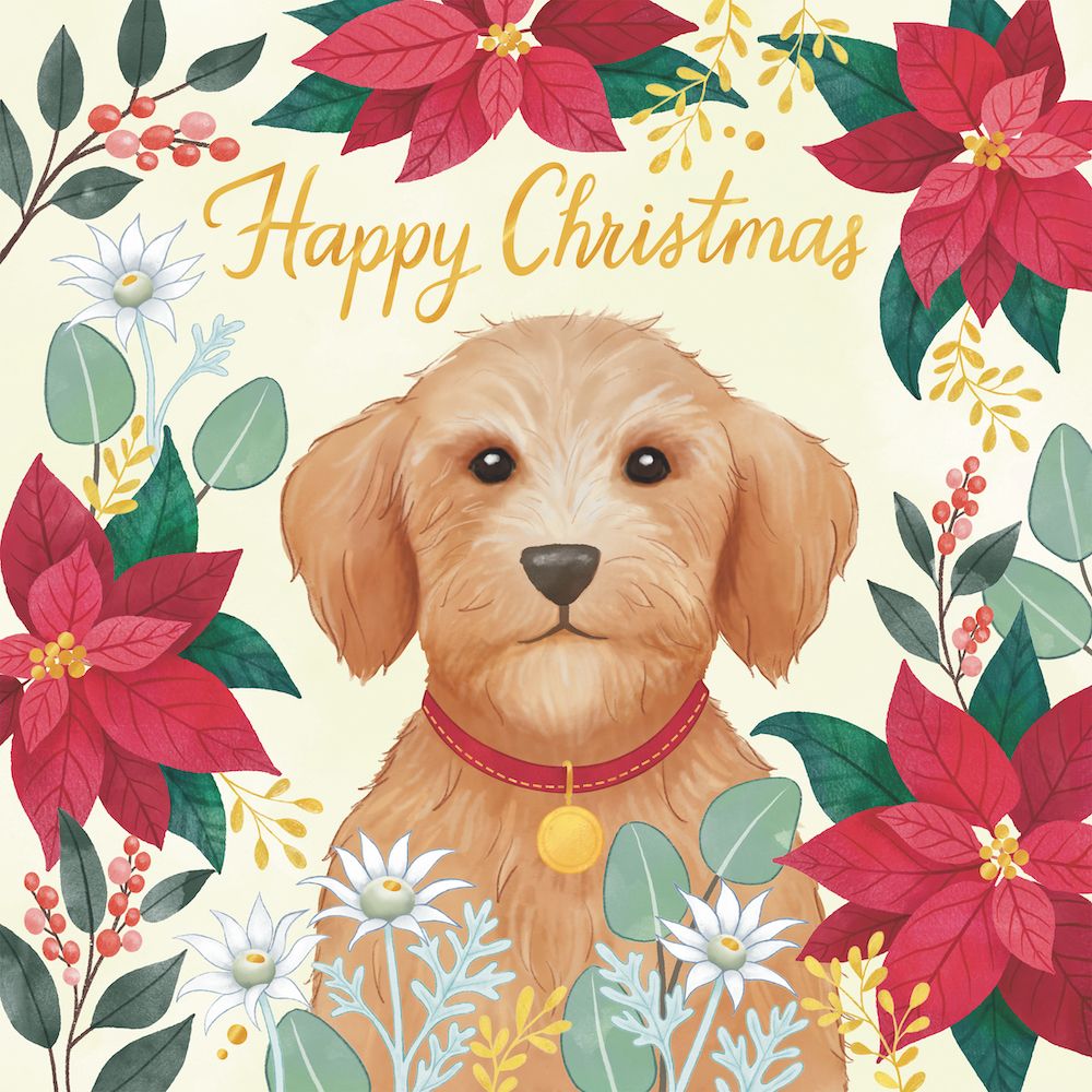 CHARITY CHRISTMAS CARD PACK RSPCA - CHRISTMAS DOG