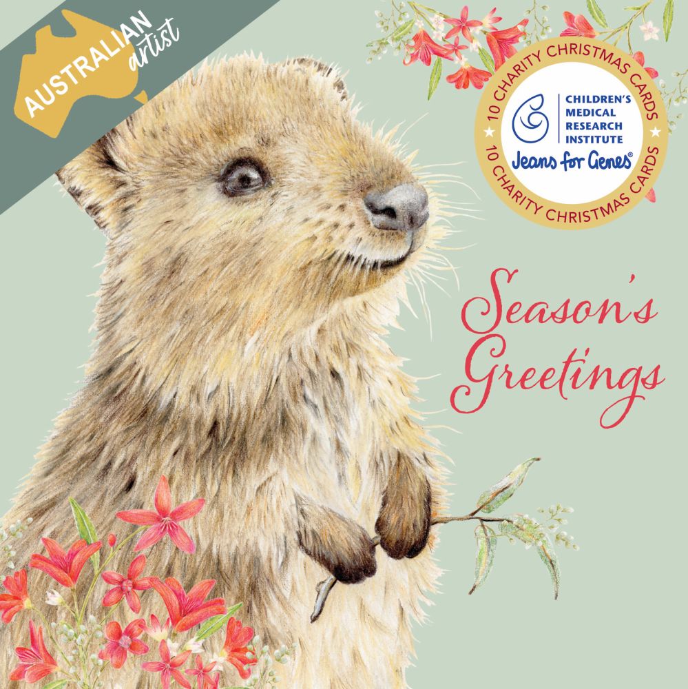 CHARITY CHRISTMAS CARD PACK CMRI - QUOKKA GREETINGS