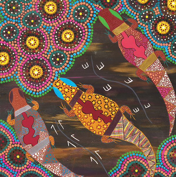 ABORIGINAL ART CARD SEARCHING OUR LAND