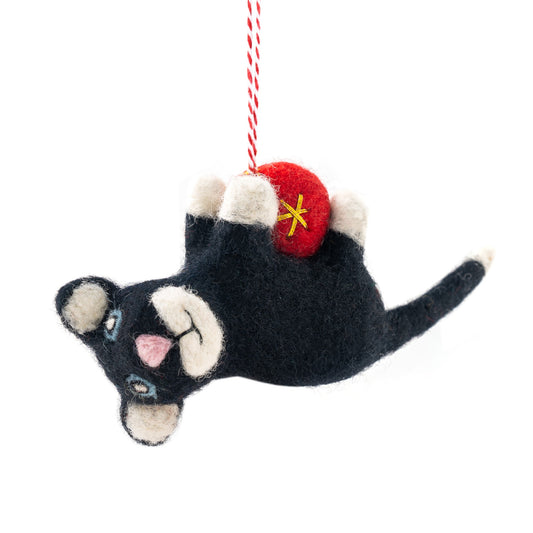 DECORATION CAT BLACK BELLA