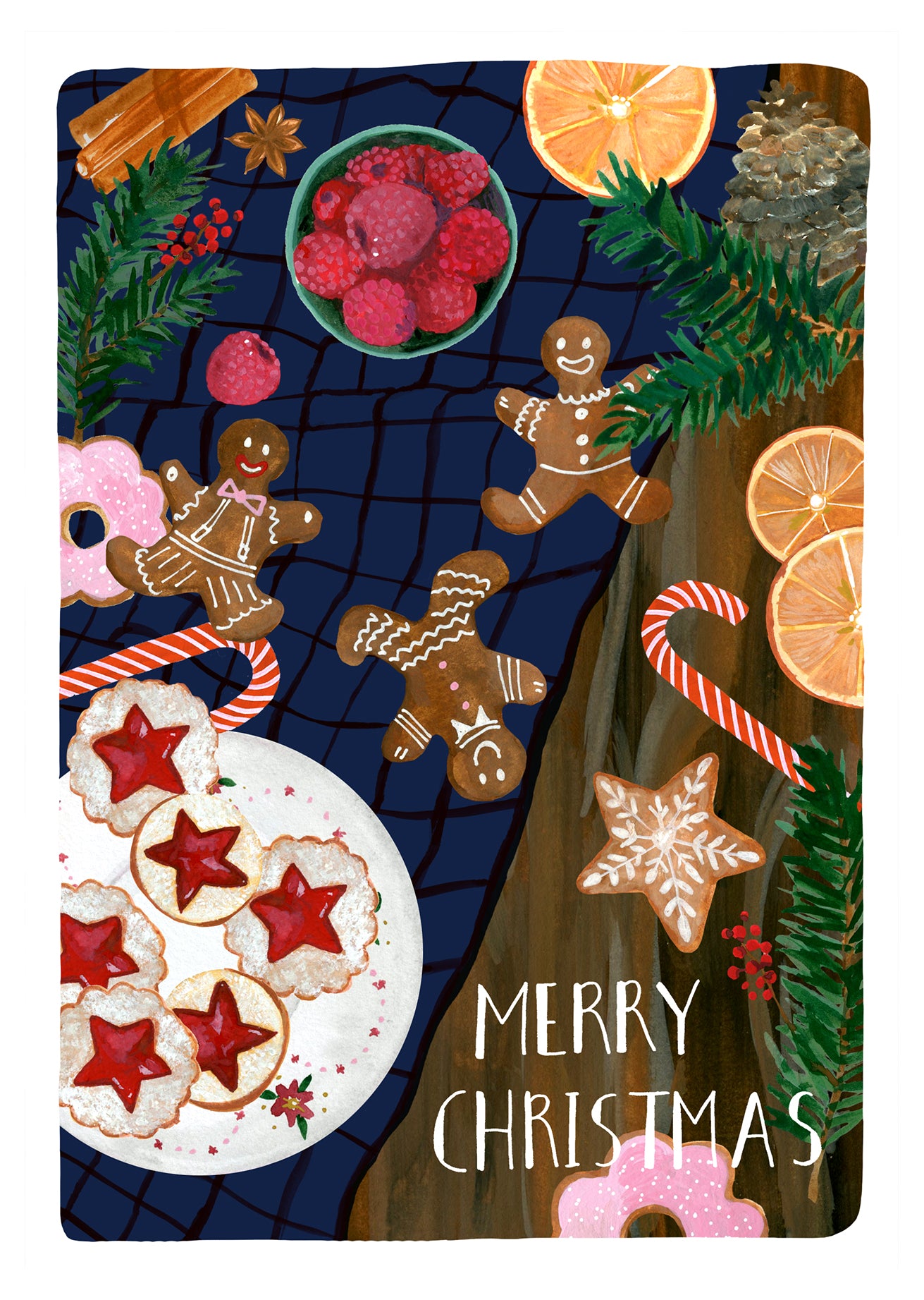 REDDISH DESIGN CARD COOKIE TABLE