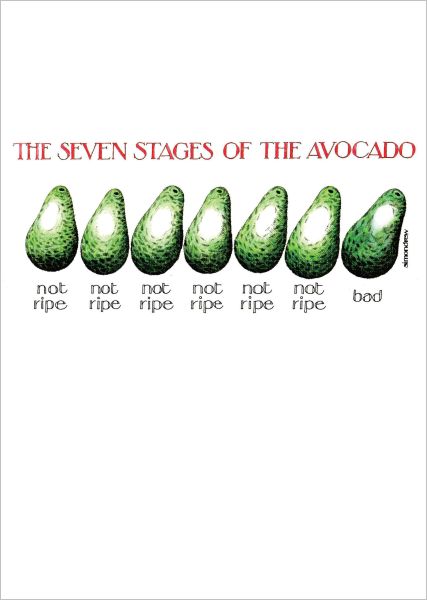 SIMON DREW CARD AVOCADO