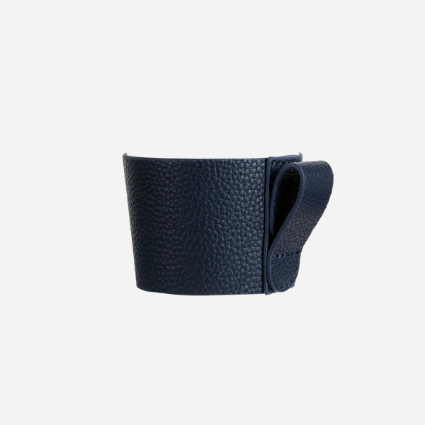 FRESSKO BINO LEATHER SLEEVE NAVY