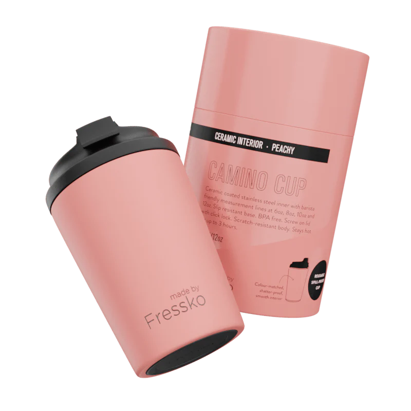 FRESSKO CERAMIC CAMINO CUP PEACHY 340ML